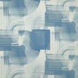 KRAVET BASICS DECO SWIRL.5.0 DECO SWIRL OCEAN Fabric - Eade's Wallpaper