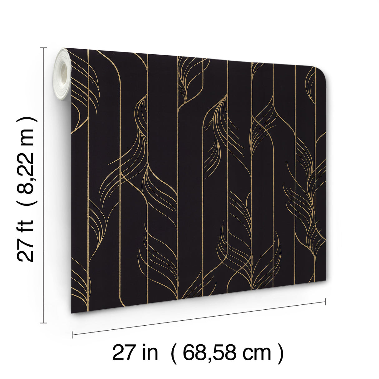 Eade’s Elemental Thread Black & Gold