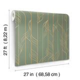 Eade’s Elemental Thread Green & Gold