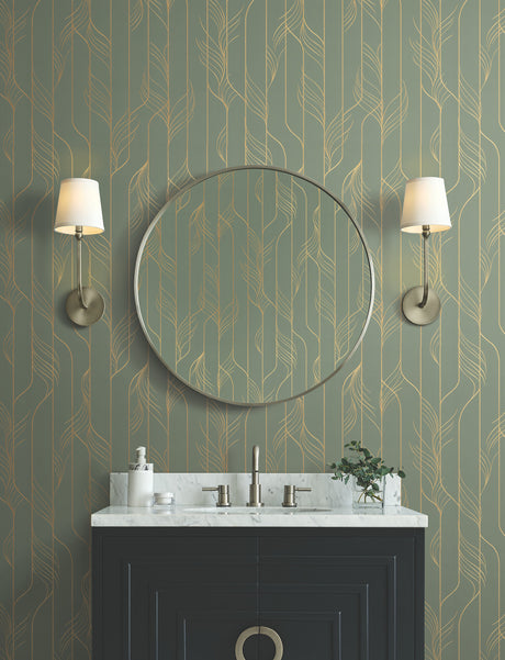 Eade’s Elemental Thread Green & Gold