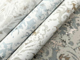Eade’s Velvet Crush Damask Taupe & Gold