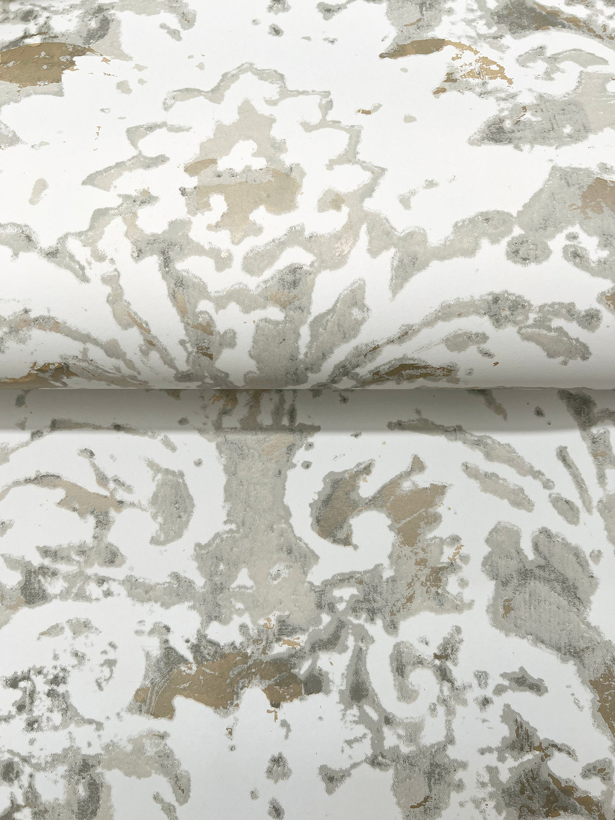 Eade’s Velvet Crush Damask Soft Neutral & Pearl