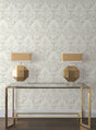 Eade’s Velvet Crush Damask Cream & Pearl