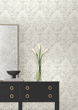 Eade’s Velvet Crush Damask Cream & Pearl