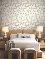 Eade’s Craftsman Geometric White & Gold