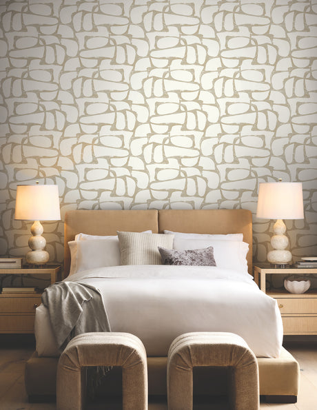 Eade’s Craftsman Geometric White & Gold