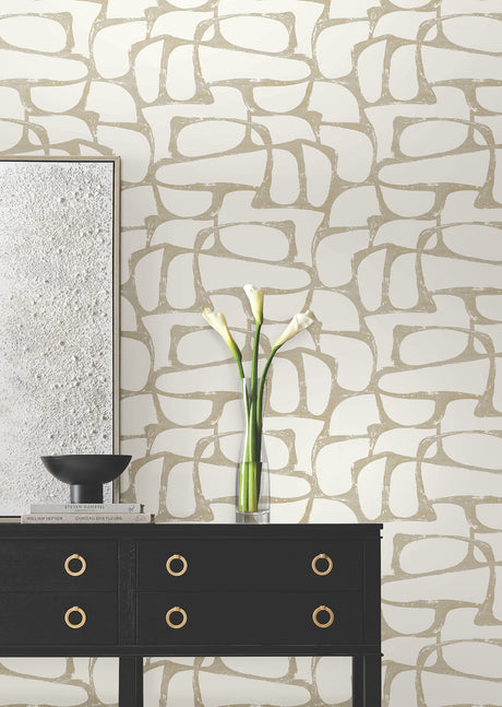 Eade’s Craftsman Geometric White & Gold