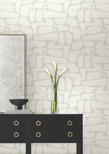 Eade’s Craftsman Geometric White & Soft Grey
