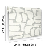 Eade’s Craftsman Geometric White & Silver