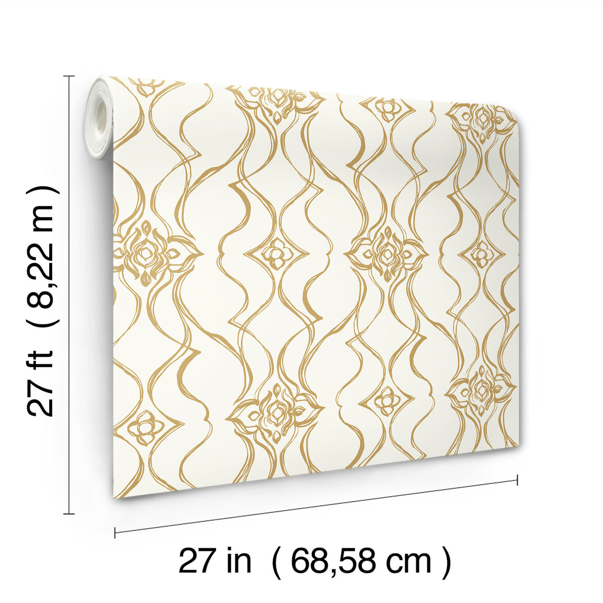 Eade’s Pirouette White & Gold