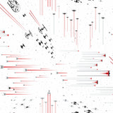 York DI0950 Star Wars: Galactic Battles Red Wallpaper