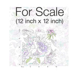 York DI0964 Disney Princess Royal Floral Purple Wallpaper
