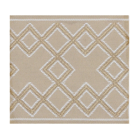 STOUT DIAM-2 DIAMONDS TAPE 2 CHAMPAGNE Fabric - Eades Wallpaper & Fabric