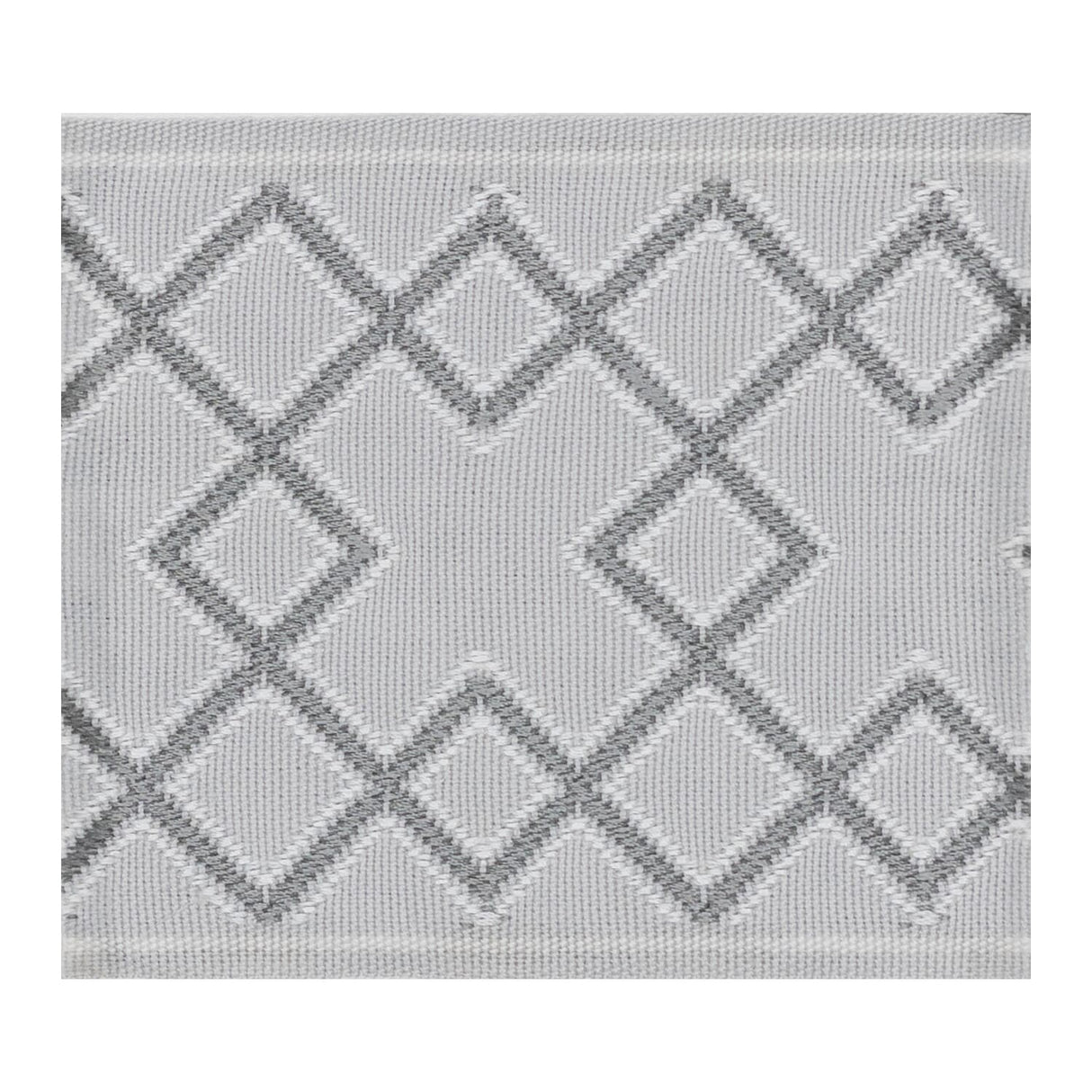 STOUT DIAM-3 DIAMONDS TAPE 3 PLATINUM Fabric - Eades Wallpaper & Fabric