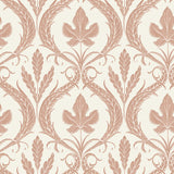 York DM4923 Adirondack Damask Brown & Beige Wallpaper