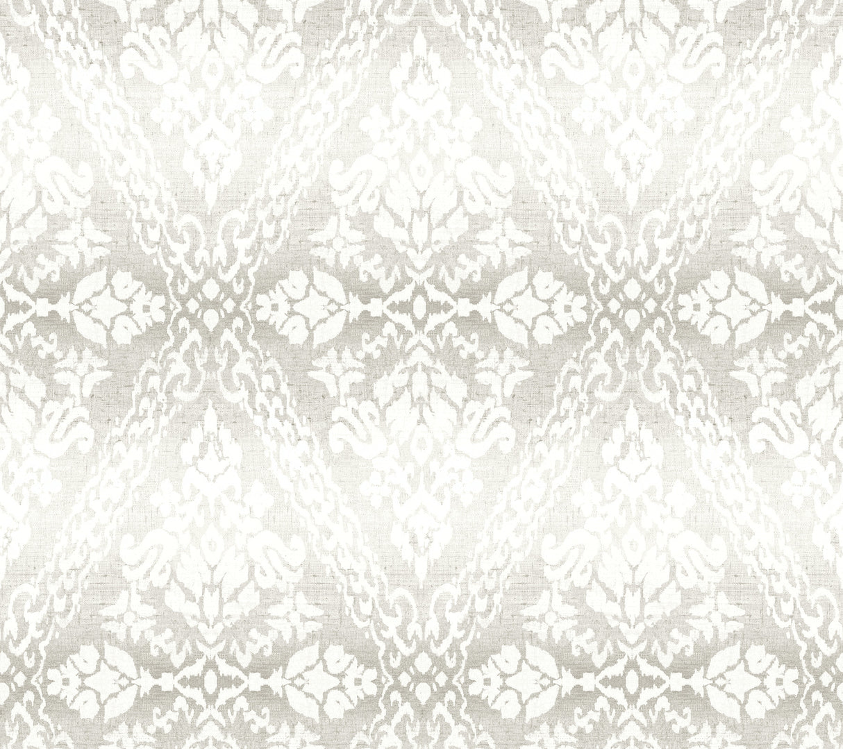 York DM4934 Tudor Diamond Damask Grey Wallpaper