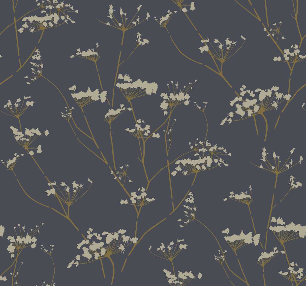 York DN3709 Enchanted Blue Wallpaper