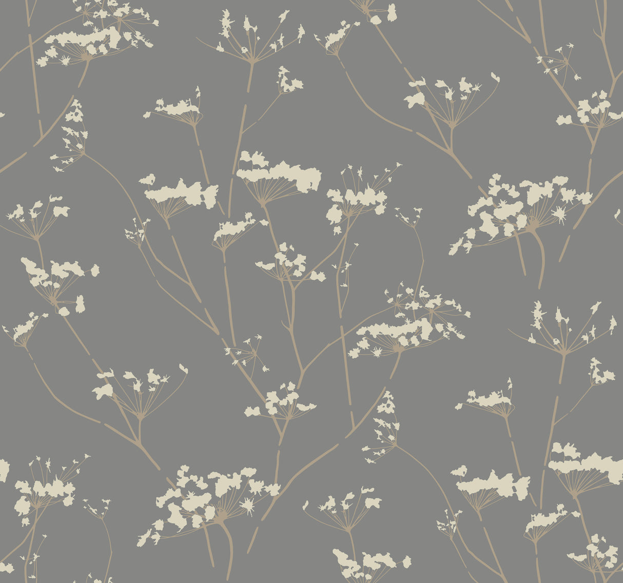 York DN3711 Enchanted Silver Wallpaper