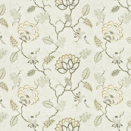 STOUT DOOZ-1 DOOZY 1 MUSHROOM Fabric - Eades Wallpaper & Fabric