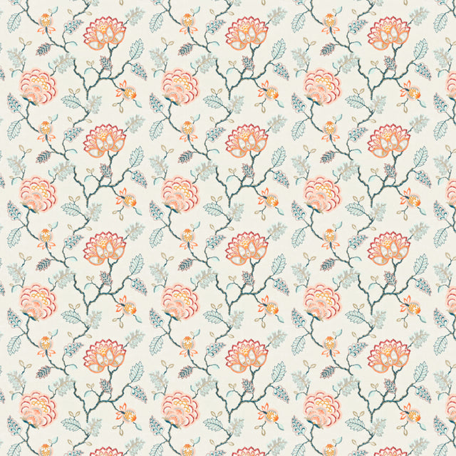 STOUT DOOZ-3 DOOZY 3 MULTI Fabric - Eades Wallpaper & Fabric