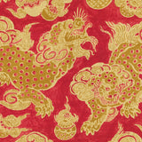 JF Fabrics 46-J6931 DRAGONS Fabric