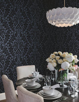 York DT5042 Modern Romance Navy Wallpaper