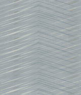 York DT5051 Glistening Chevron Smokey Blue Wallpaper