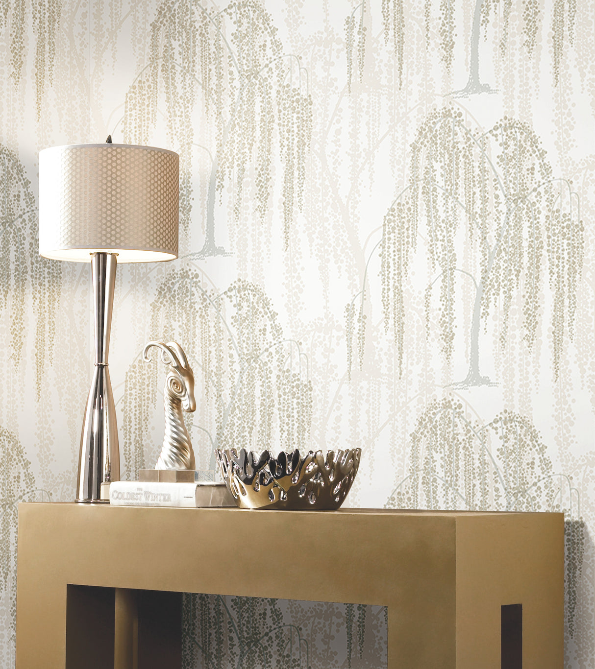 York DT5061 Willow Glow Neutral Wallpaper