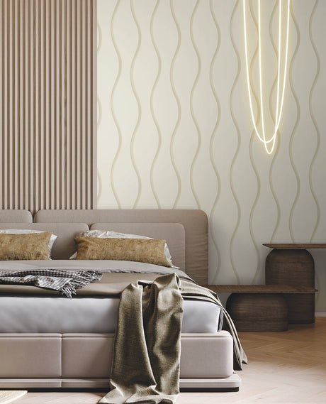 York DT5111 Unfurl Neutral Wallpaper