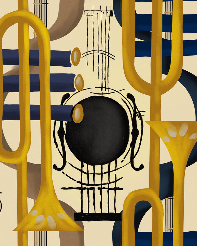 MindtheGap DUET Yellow - Wallpaper Collection 2025 - Jazz Live