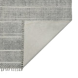 Amer Rugs DUN10508 Dune Distressed Geometric Charcoal 5' X 8' Area Rug