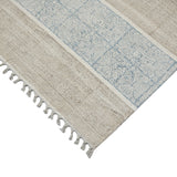 Amer Rugs DUN40508 Dune Distressed Geometric Stone Blue 5' X 8' Area Rug