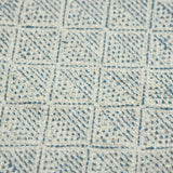 Amer Rugs DUN60508 Dune Distressed Geometric Blue 5' X 8' Area Rug
