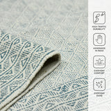 Amer Rugs DUN-6 Dune Distressed Geometric Area Rug