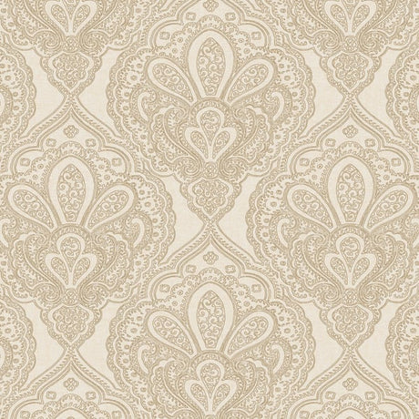 Galerie DWP0247-05 Gold Mehndi Damask - Eade's Wallpaper