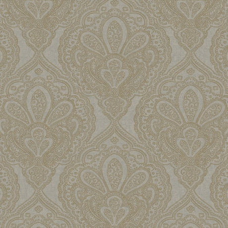 Galerie DWP0247-06 Gold Mehndi Damask - Eade's Wallpaper
