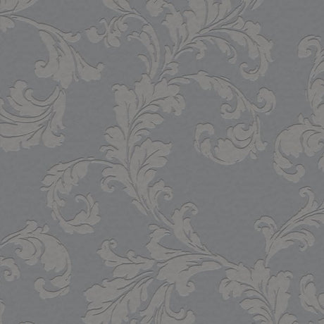 Galerie DWP0250-02 Silver Grey Acanthus trail - Eade's Wallpaper