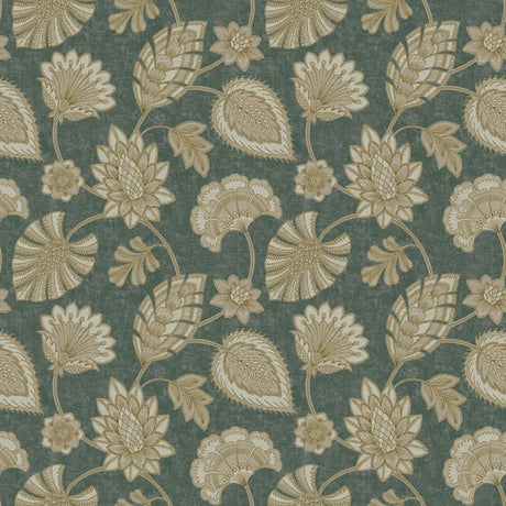 Galerie DWP0351-01 Green Flower Fan - Eade's Wallpaper