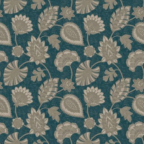 Galerie DWP0351-05 Blue Flower Fan - Eade's Wallpaper