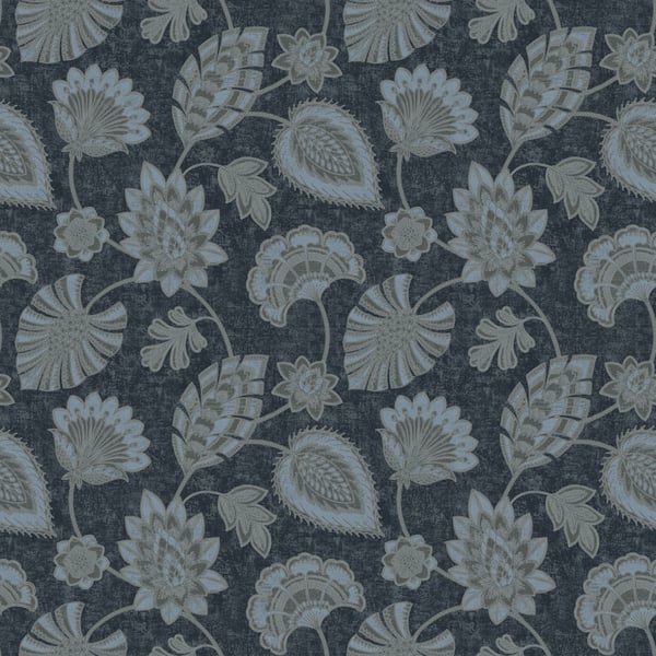 Galerie DWP0351-06 Blue Flower Fan - Eade's Wallpaper