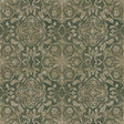 Galerie DWP0353-01 Green Floral Stripe - Eade's Wallpaper
