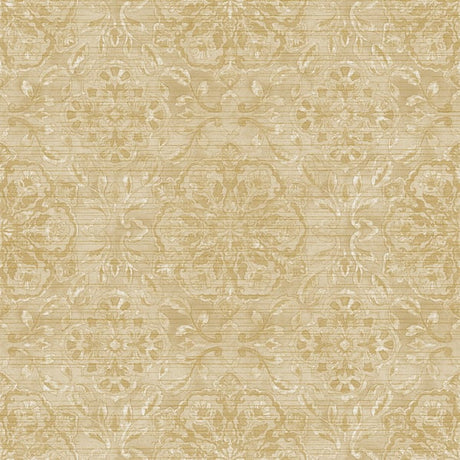 Galerie DWP0353-03 Beige Floral Stripe - Eade's Wallpaper