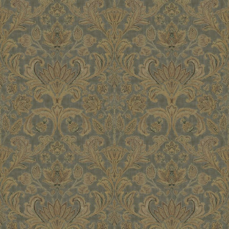 Galerie DWP0354-01 Green Damask - Eade's Wallpaper