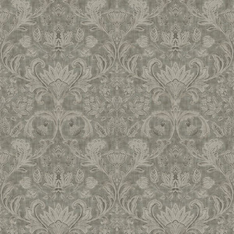 Galerie DWP0354-02 Bronze Brown Damask - Eade's Wallpaper