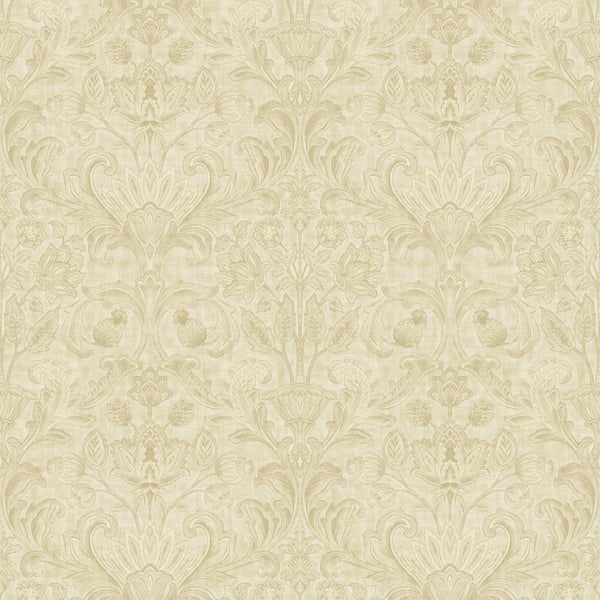 Galerie DWP0354-03 Beige Damask - Eade's Wallpaper
