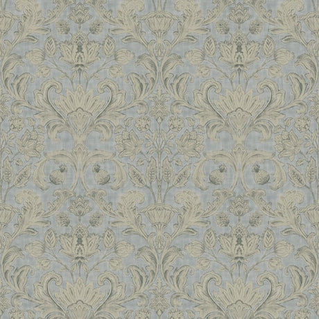 Galerie DWP0354-04 Silver Grey Damask - Eade's Wallpaper