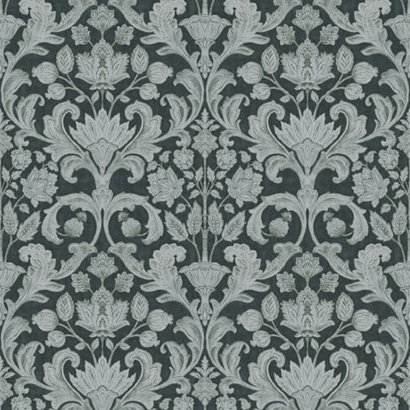 Galerie DWP0354-05 Blue Damask - Eade's Wallpaper
