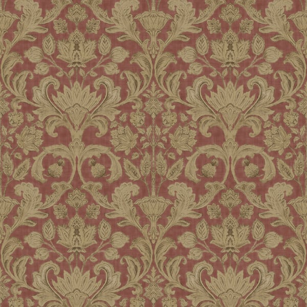 Galerie DWP0354-06 Red Damask - Eade's Wallpaper