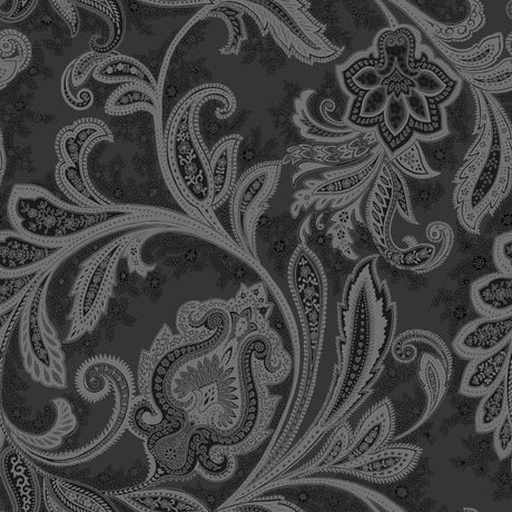 Galerie DWP0355-05 Silver Grey Paisley - Eade's Wallpaper