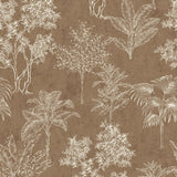 Galerie DWP0361-02 Beige Floating Foliage - Eade's Wallpaper